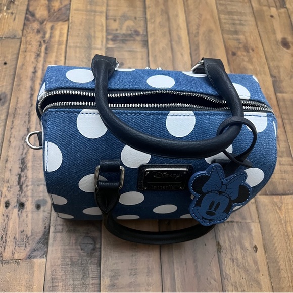 Disney Denim Loungefly Purse - Minnie Mouse - Picture 3 of 6